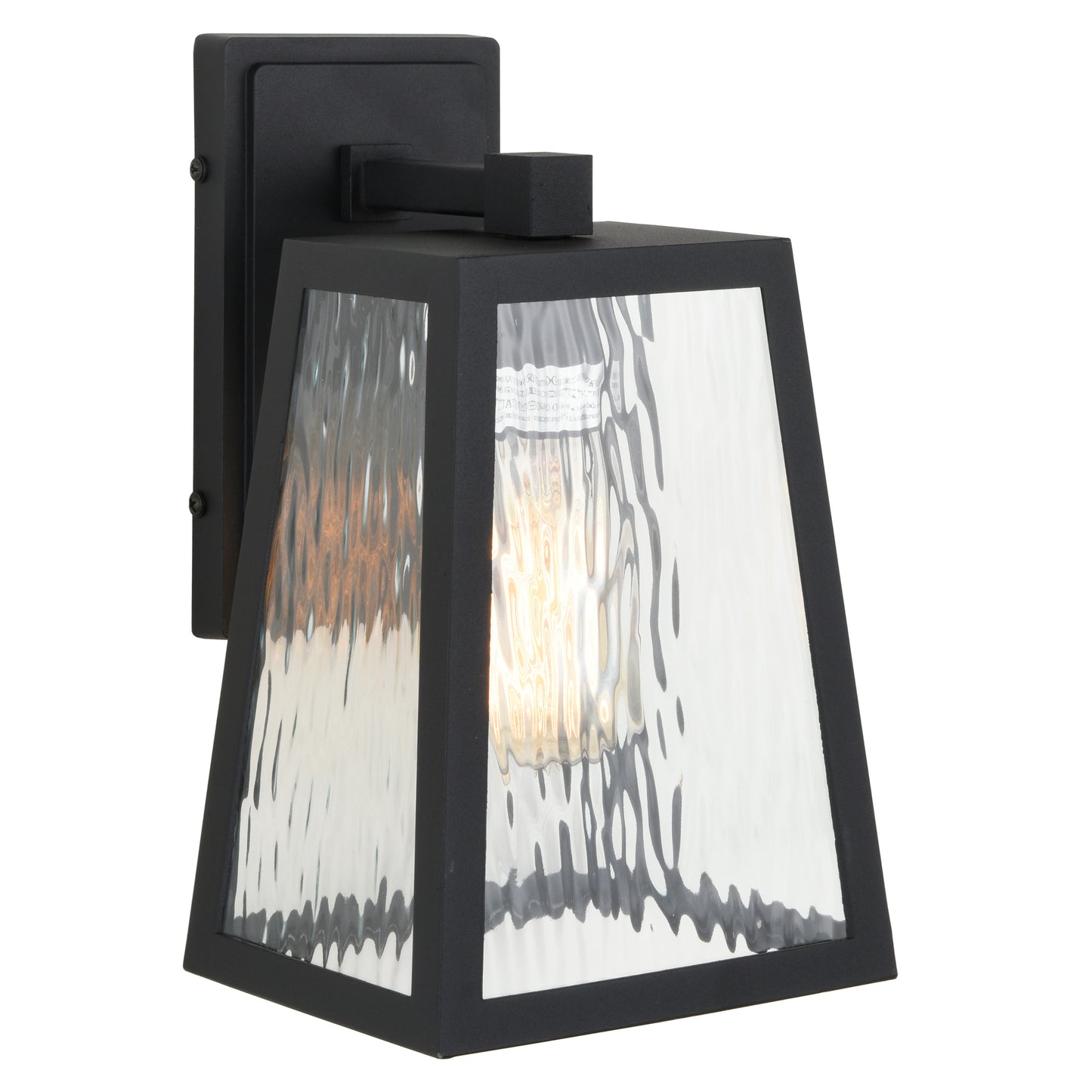 CREATION NOVA Applique murale extérieure Lucerna - Luminaire mural extérieur moderne étanche - verre