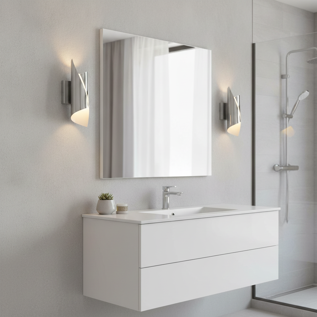 Applique murale - LED (chrome)