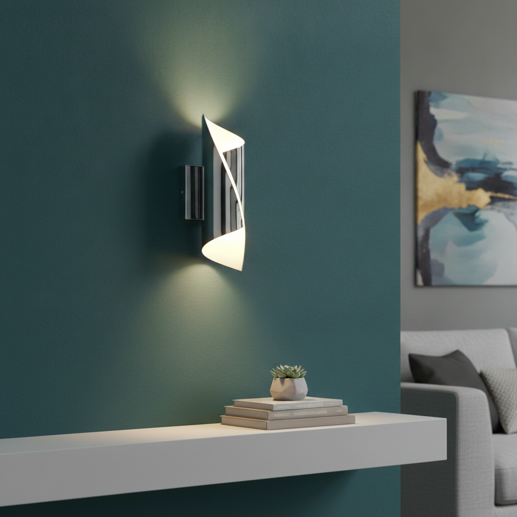 Applique murale - LED (chrome)