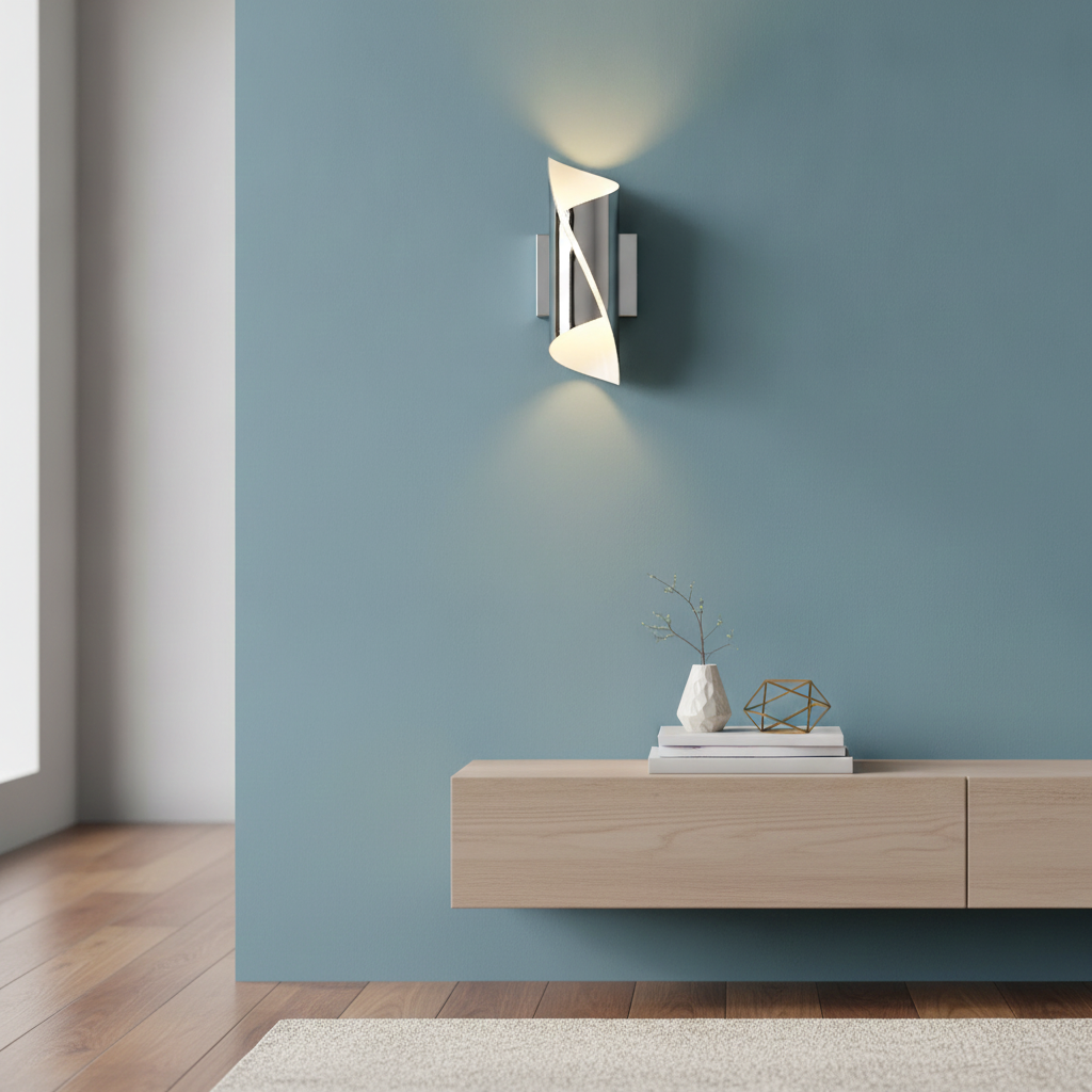 Applique murale - LED (chrome)