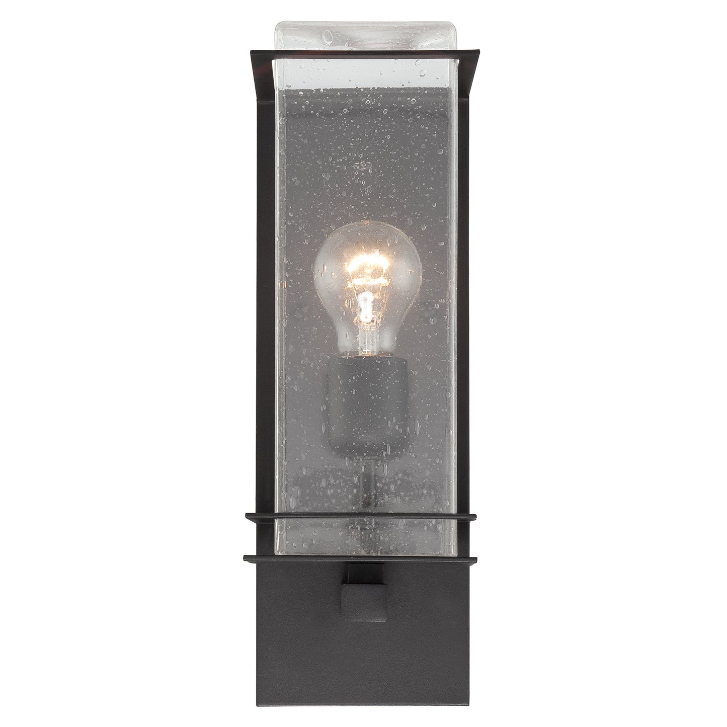 CREATION NOVA Applique Murale d'Extérieur Moderne Lucerna - Luminaire Extérieur Étanche en Verre Dépoli