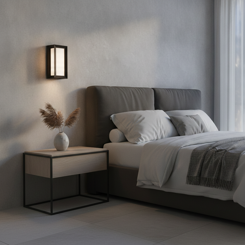 CREATION NOVA Boîte noire carrée Lumières d'extérieur de terrasse Collection linéaire 10W