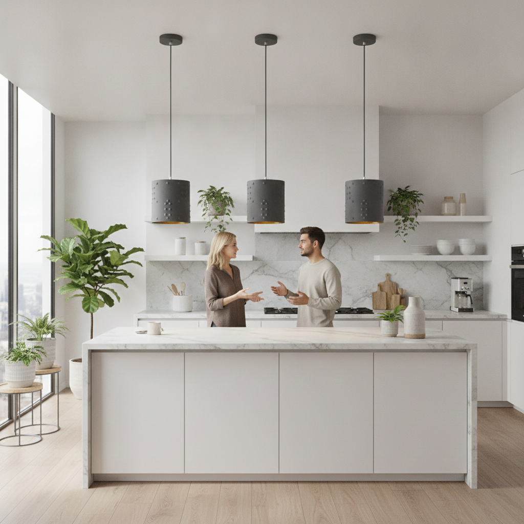 CREATION NOVA Simple Forjat Suspension en Fer Forgé Moderne - Luminaire Suspendu Minimaliste