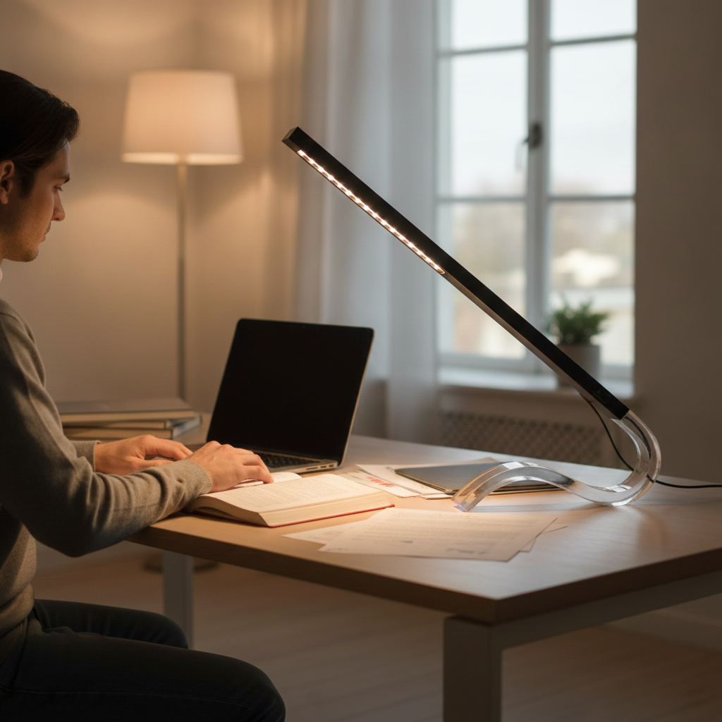 CREATION NOVA Lampe de Table LED Designer Noir Mat Portable - Lumière de Salon Sans Fil