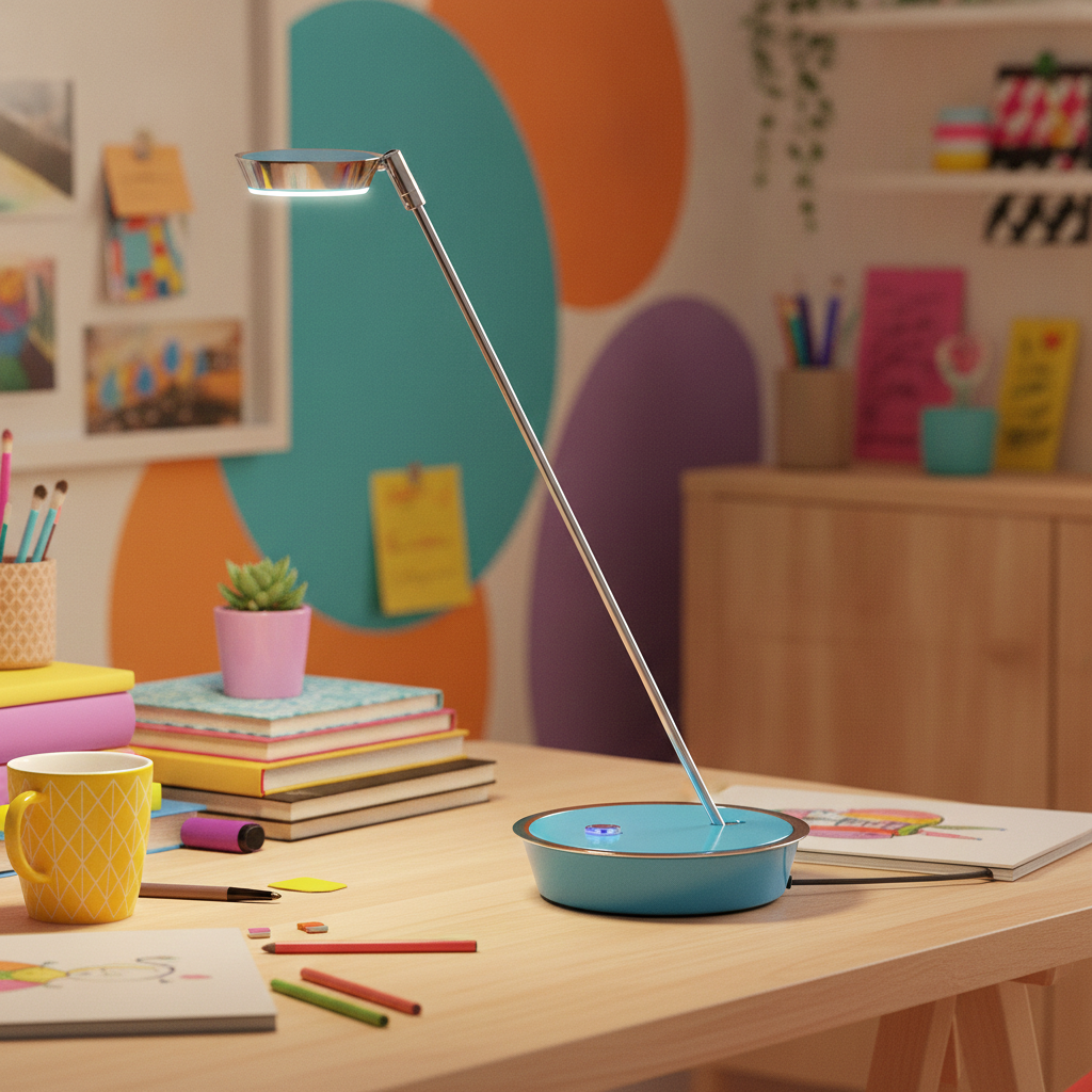 CREATION NOVA Lampe de Lecture Veioza - Lampe de Chevet LED de Bureau pour les Yeux