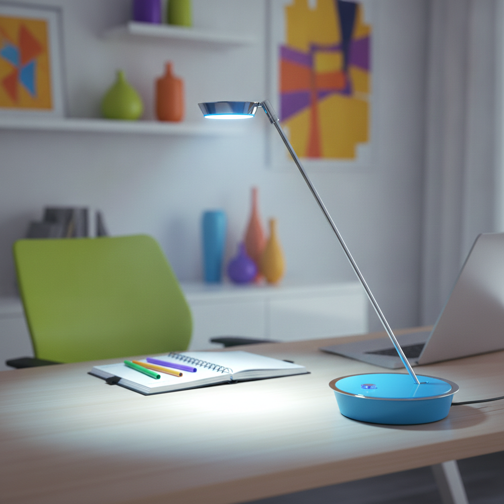 CREATION NOVA Lampe de Lecture Veioza - Lampe de Chevet LED de Bureau pour les Yeux