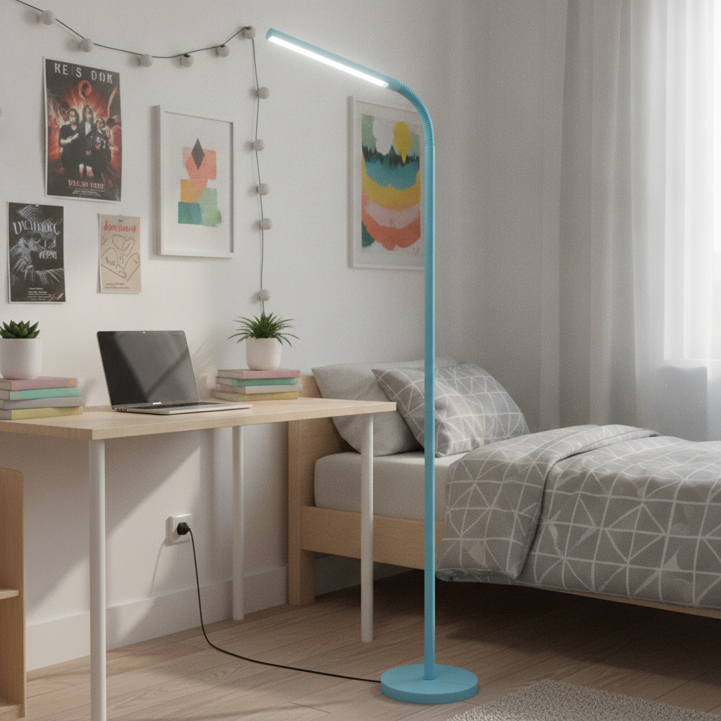 CREATION NOVA Veilleuse de lecture flexible – Lampe de chevet et d’étude à DEL pour les yeux