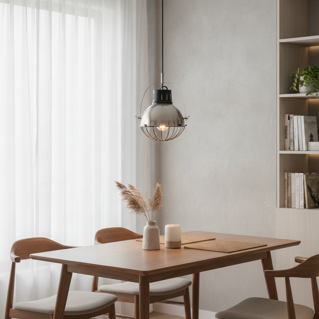 CREATION NOVA Graella Suspension simple de luxe - Luminaire suspendu moderne en métal grillagé