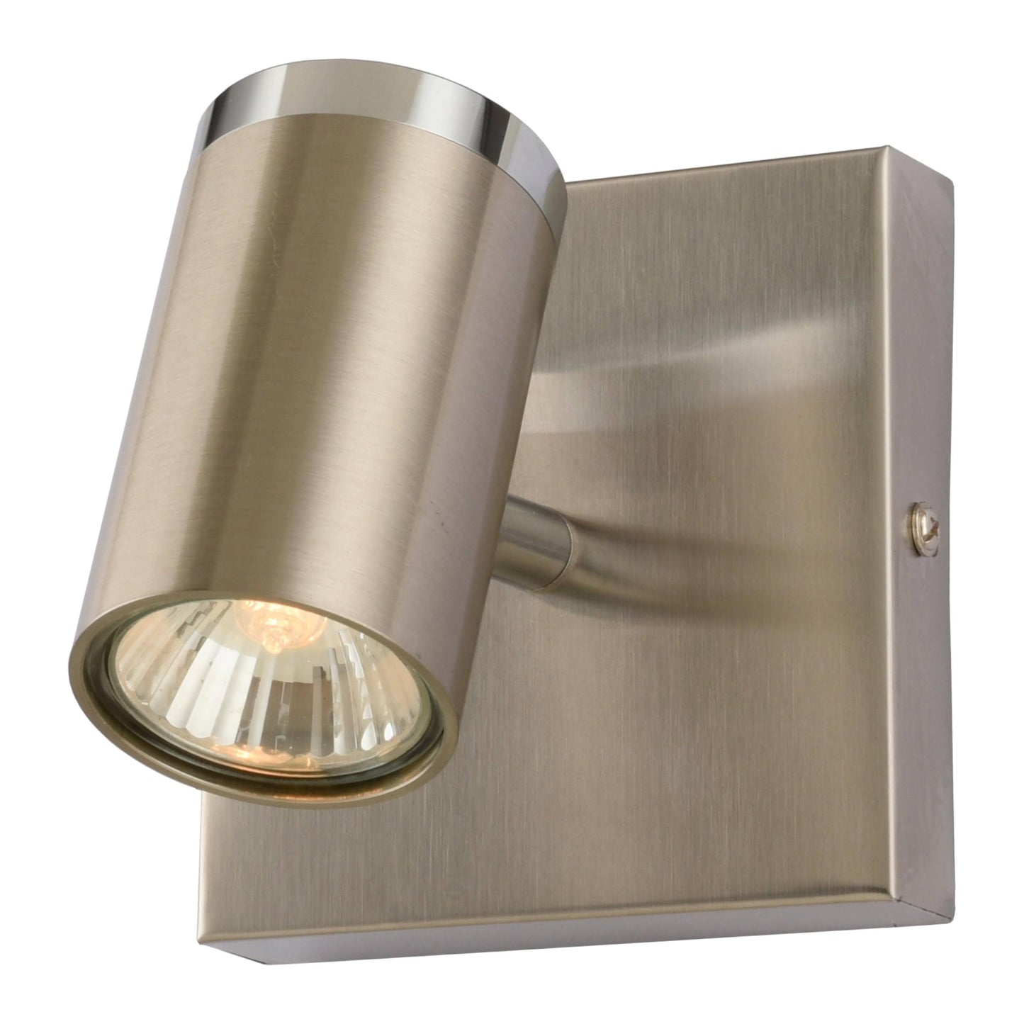 Creation Nova Railhead Single-Light Track Head, Adjustable Accent Spotlight, Modern Style, Indoor, Energy-Saving LED